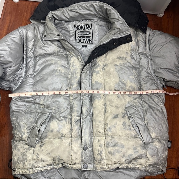 Noatak High Performance Outerwear Geuine Down Jacket Size XL Distressed - Picture 15 of 16